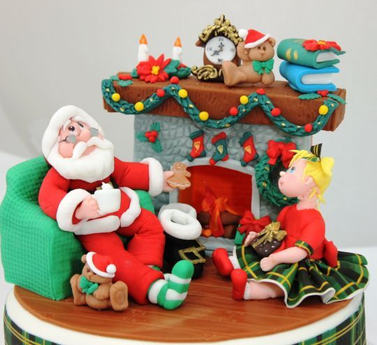 Santa Cake