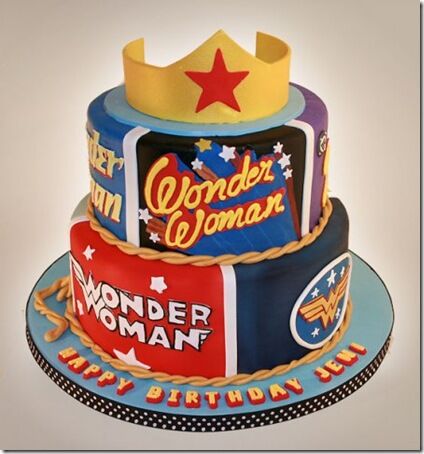 Wonder Woman Cake