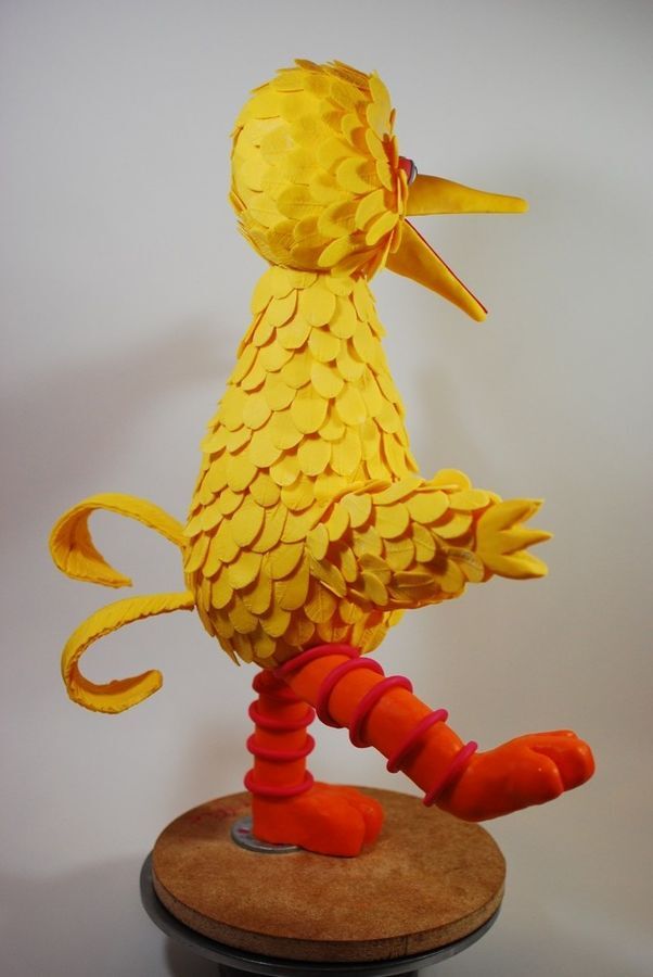 Big Bird Cake side 