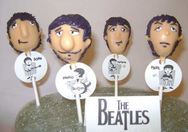 Beatles Cake Pops Beatles Cake Pops